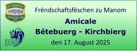 Frëndschaftsfëschen zu Manom Amicale Bétebuerg - Kirchbierg  den 17. August 2025