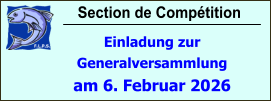 Section de Compétition Einladung zur Generalversammlung am 6. Februar 2026