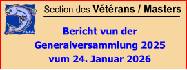 Section des Vétérans / Masters  Bericht vun der Generalversammlung 2025 vum 24. Januar 2026
