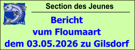 Section des Jeunes Bericht vum Floumaart  dem 03.05.2026 zu Gilsdorf