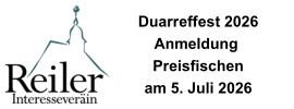 Duarreffest 2026  Anmeldung  Preisfischen am 5. Juli 2026