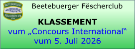 Beetebuerger Fëscherclub   KLASSEMENT vum „Concours International“ vum 5. Juli 2026