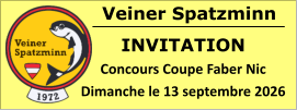 Veiner Spatzminn INVITATION Concours Coupe Faber Nic Dimanche le 13 septembre 2026