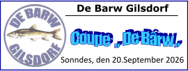 De Barw Gilsdorf Sonndes, den 20.September 2026