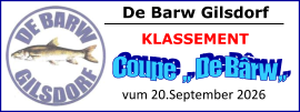 De Barw Gilsdorf vum 20.September 2026 KLASSEMENT