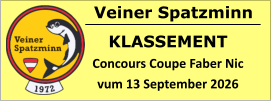 Veiner Spatzminn KLASSEMENT Concours Coupe Faber Nic vum 13 September 2026